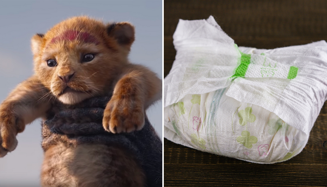 Disrespectful' nappy-changing mid-Lion King supports calls ...