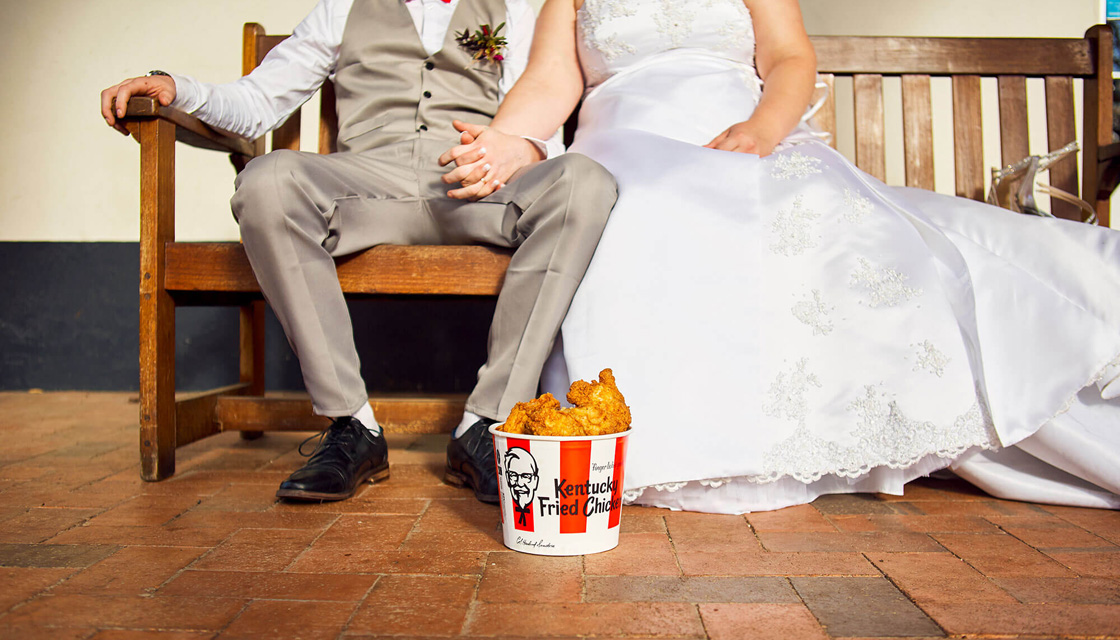 Kfc Launches Fried Chicken Themed Wedding Service Newshub