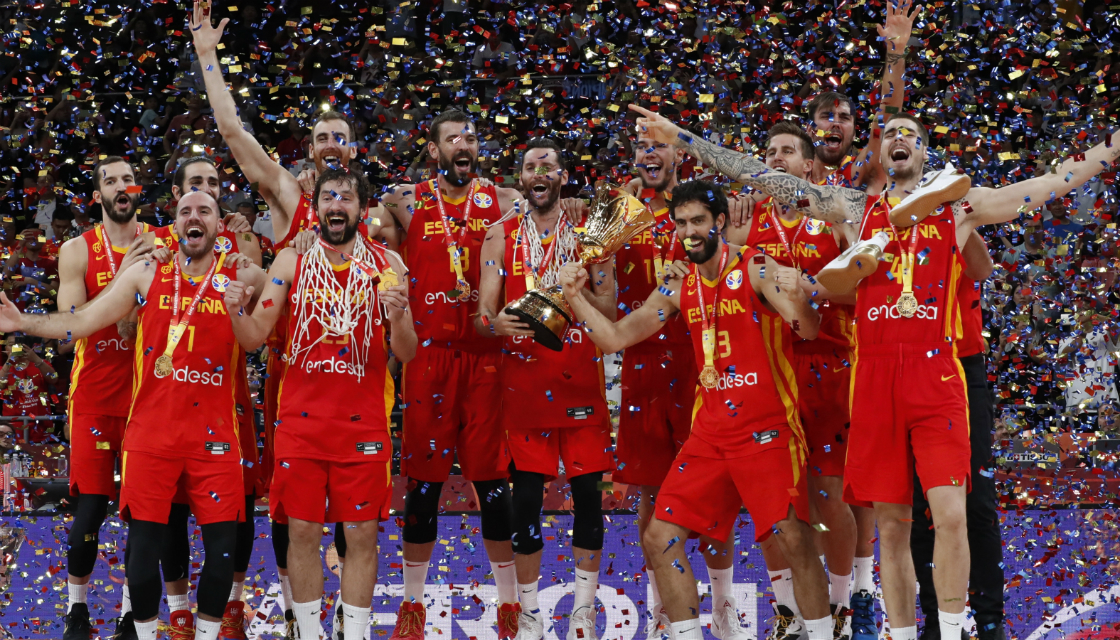 Image result for 2019 BASKETBALL WORLDCUP SPAIN ARE CHAMPIONS AFTER BEATING ARGENTINA 95-75