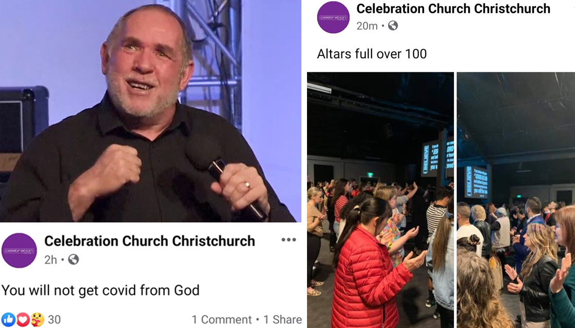 Controversial Christchurch Pastor Questions Government's Covid-19 Response After Church Gloats Of 'Over 100' People At Service | Newshub