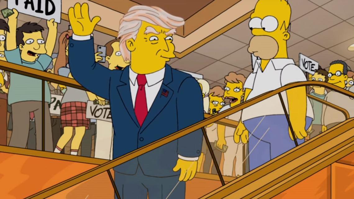 The Simpsons Trump Predictions Busted Newshub