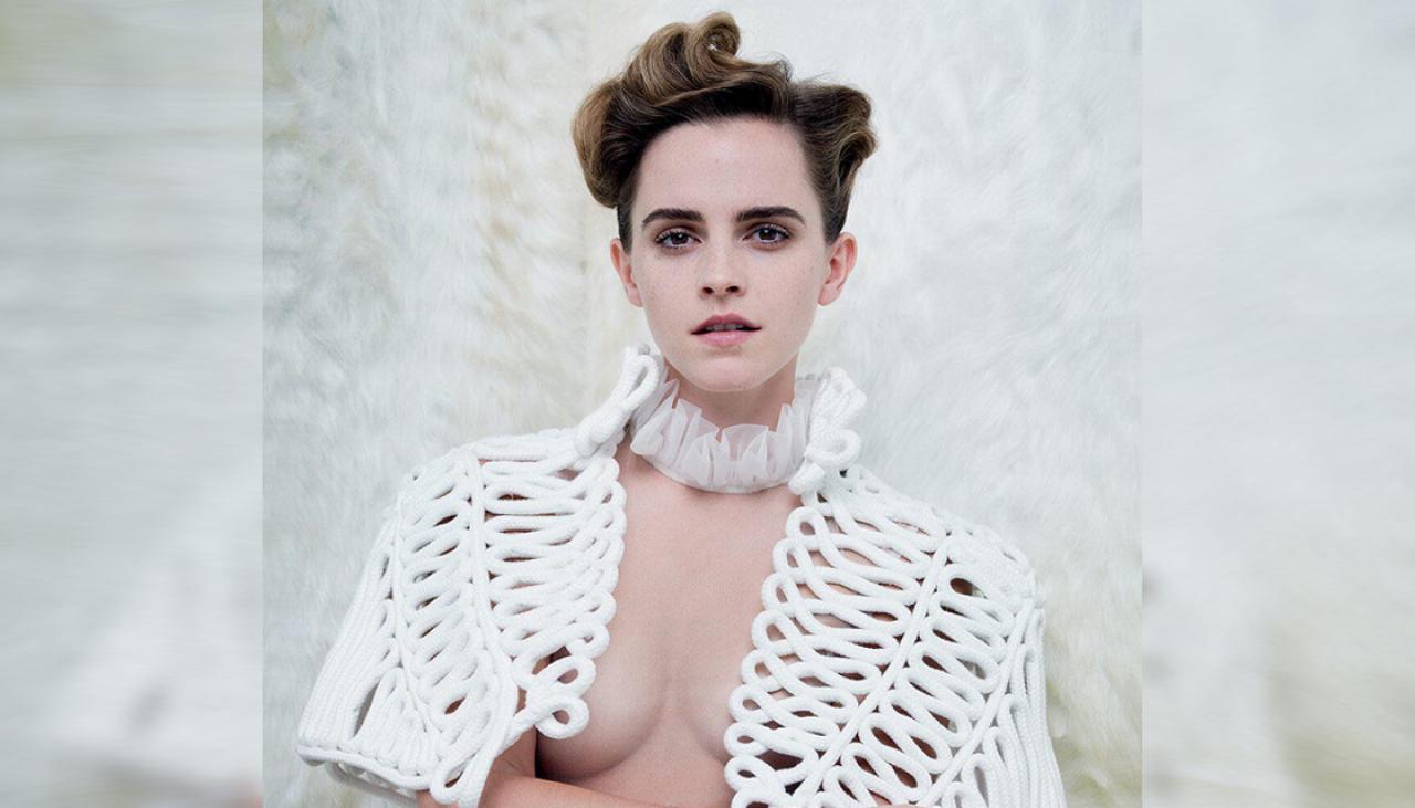 Frustrated Emma Watson Explains Feminism Breasts Not Mutually
