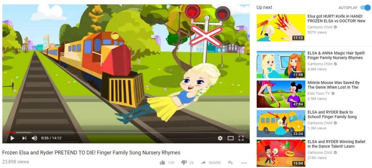 Elsagate: The disturbing YouTube trend that might be terrifying your  children | Newshub