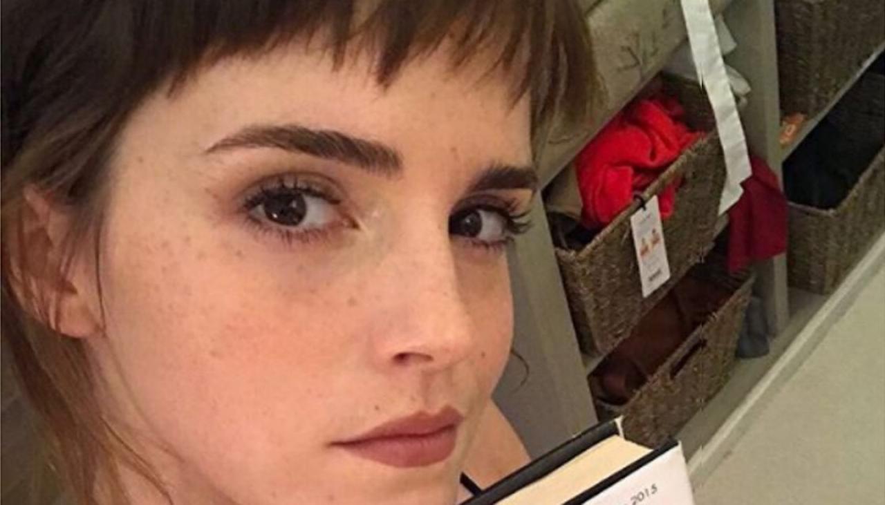Emma Watson's baby bangs provoke fierce online debate