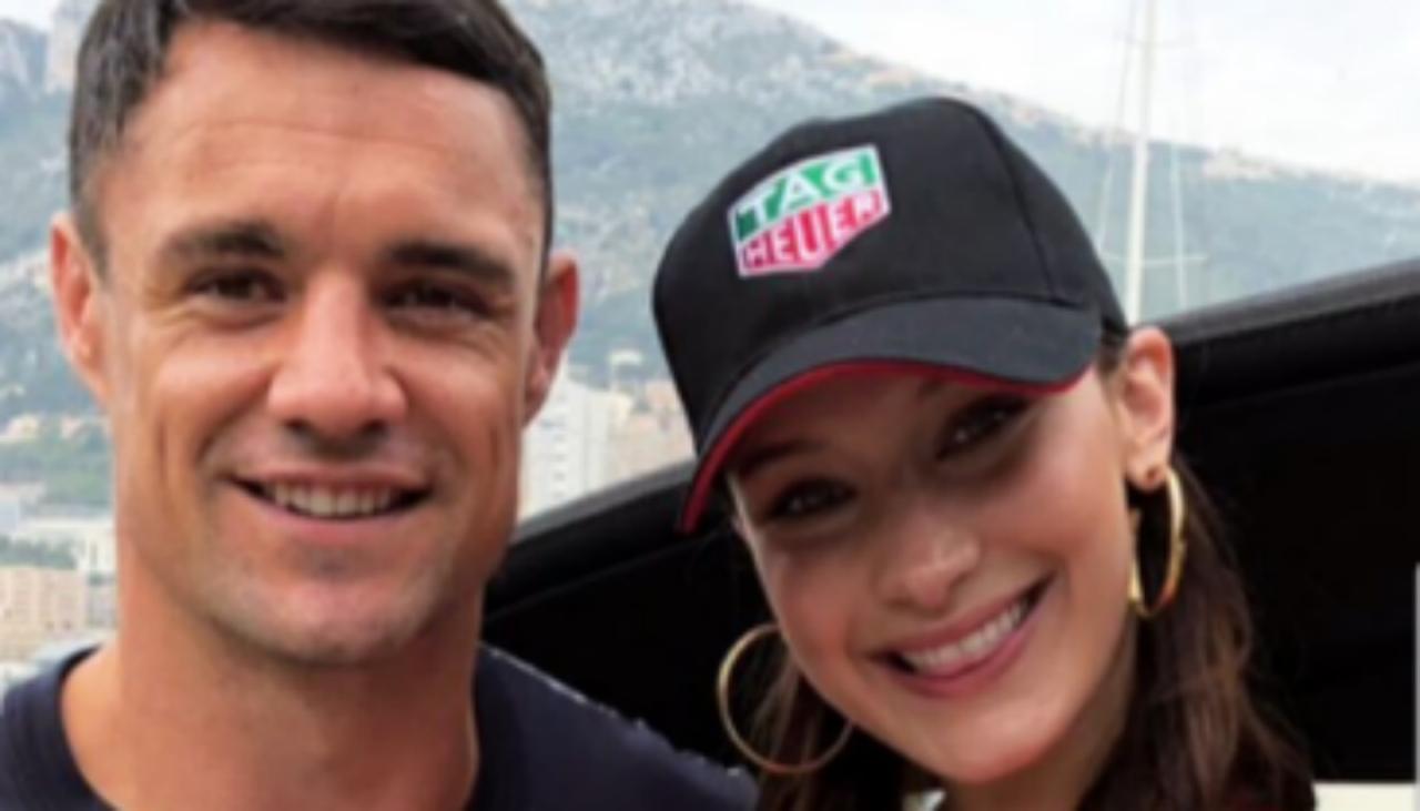 Dan Carter and supermodel Bella Hadid hang out together in Monaco