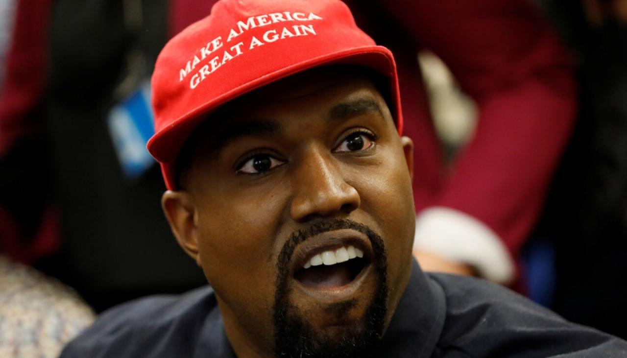 Kanye West returns to Twitter to tell you about mind control | Newshub