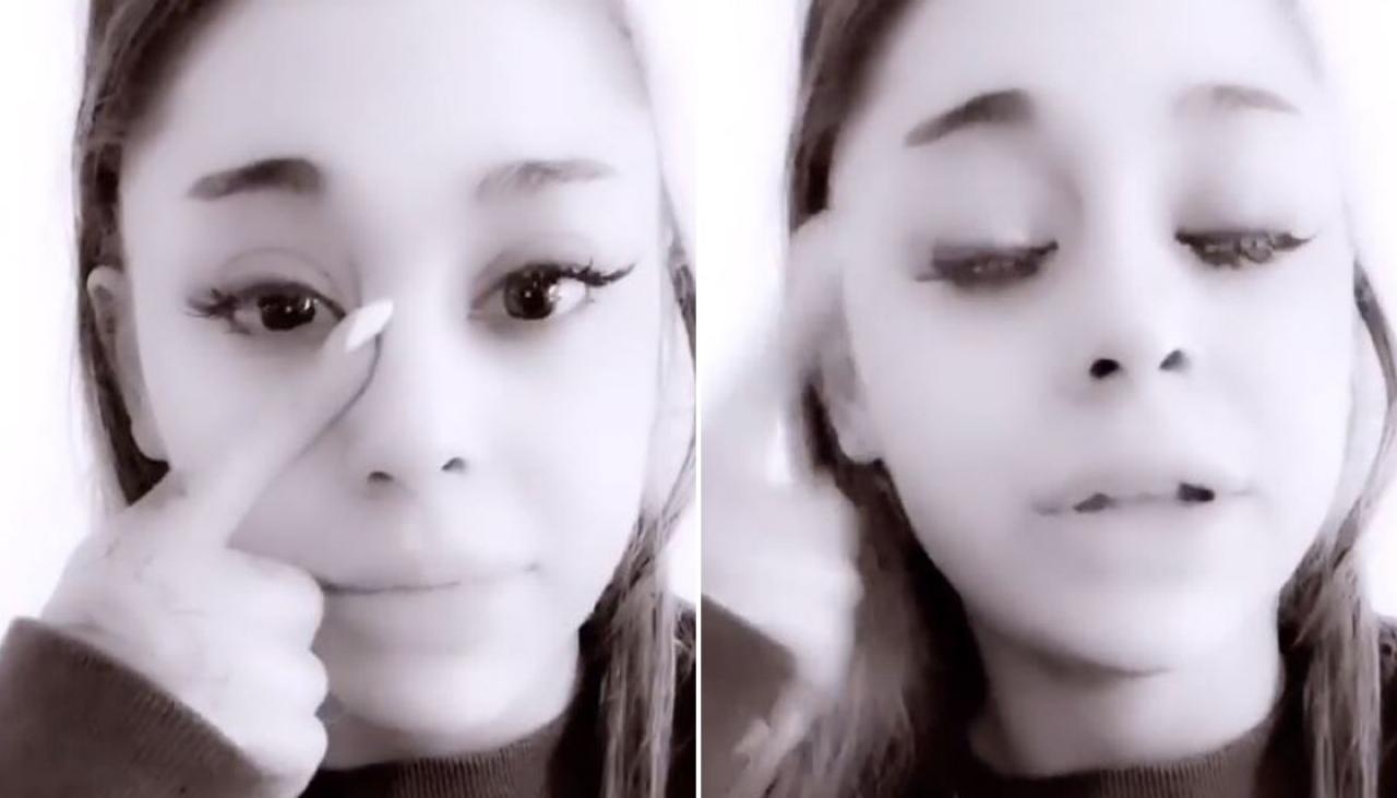 Ariana Grande 'in a lot of pain', cancels show | Newshub