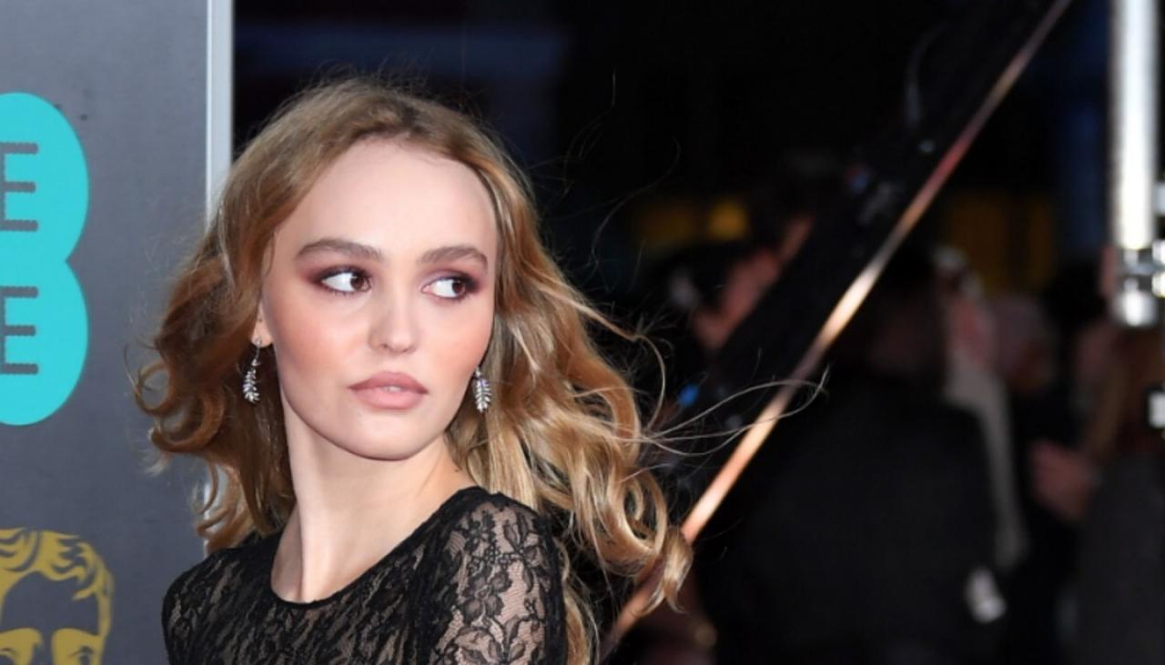Johnny Depp's daughter in see-through outfit at BAFTAs
