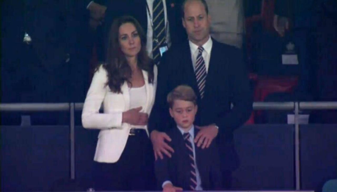 Euro 2020 final: Prince William comforts devastated Prince George after