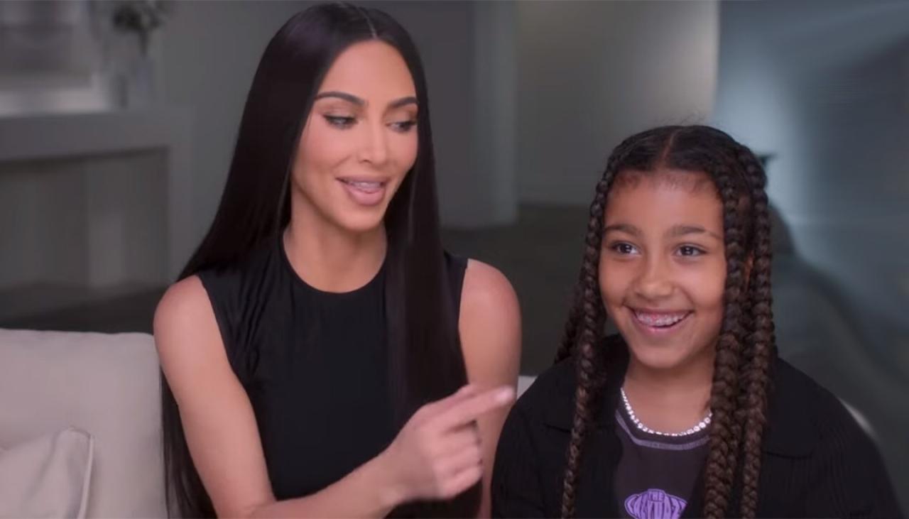 Kim Kardashian tells daughter North West about night she was conceived