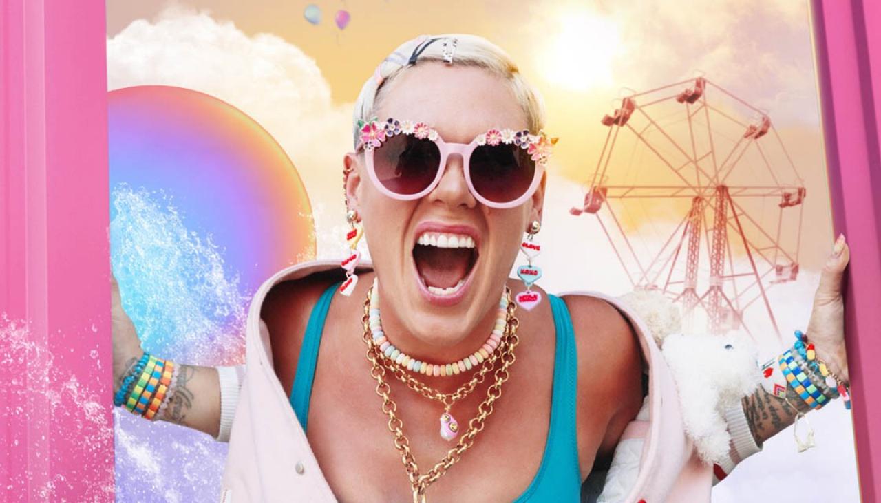 Pink announces Summer Carnival 2024 tour dates in Dunedin, Auckland