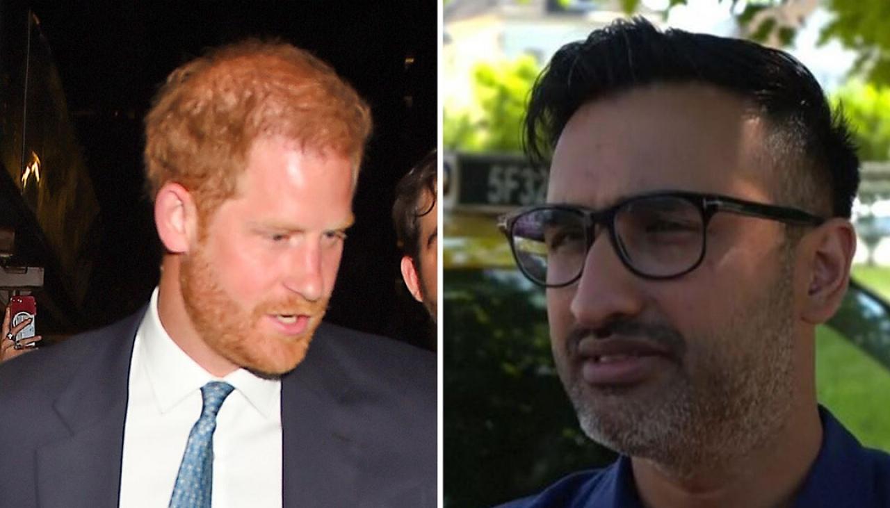 Meghan and Harry car chase: Taxi driver who picked them up says he wouldn't 'call it a chase' | Newshub