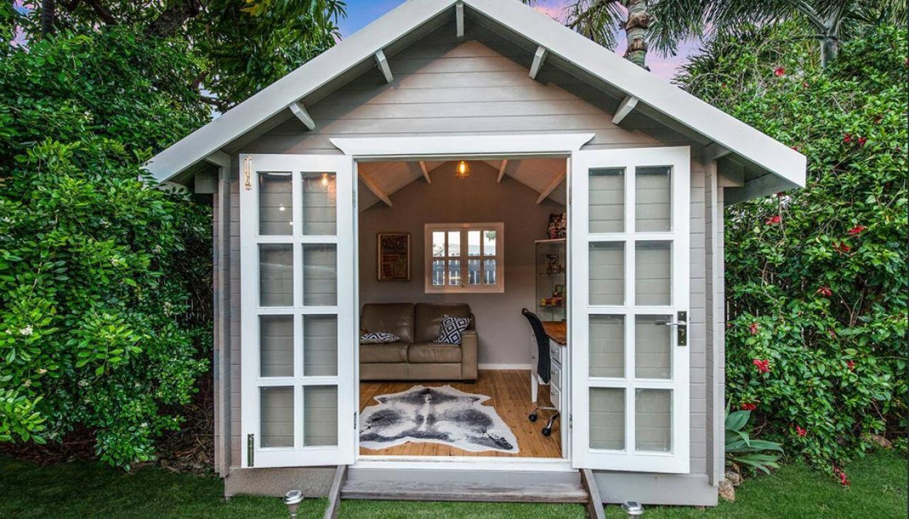 Move over man cave, meet the She Shed Newshub