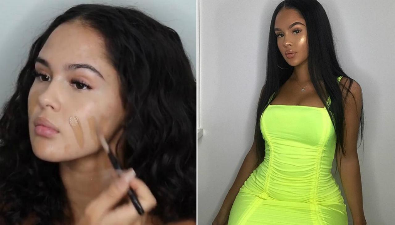 white instagram star accused of po!   sing as black says she just has deep tan newshub - instagram model under fire for pretending to be black but woman