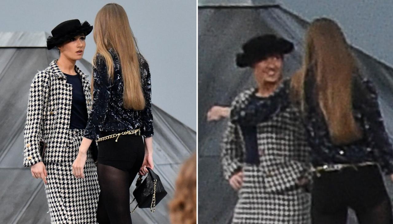 Gatecrasher jumps onto Chanel runway, 'aggressively' pulled off stage by Gigi  Hadid