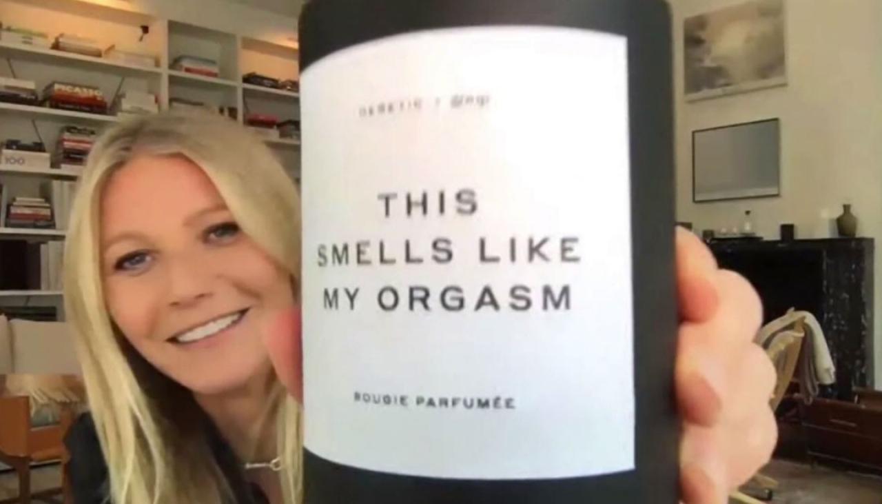 Gwyneth Paltrows New Goop Candle Smells Like Her Orgasm Newshub 