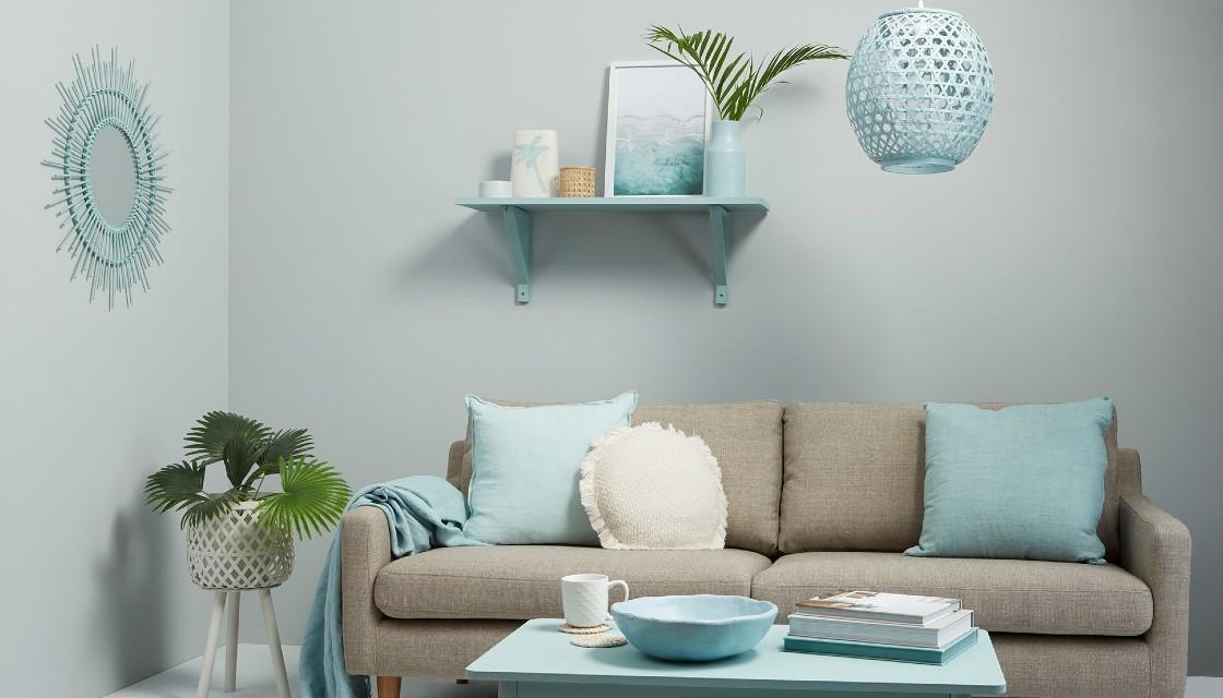 Duck Egg And Teal Living Room