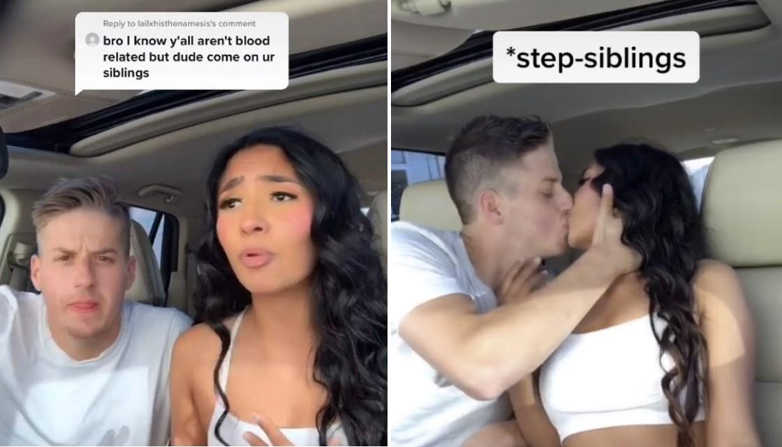 It was love at first sight': Step-siblings shock TikTok followers with their  relationship | Newshub