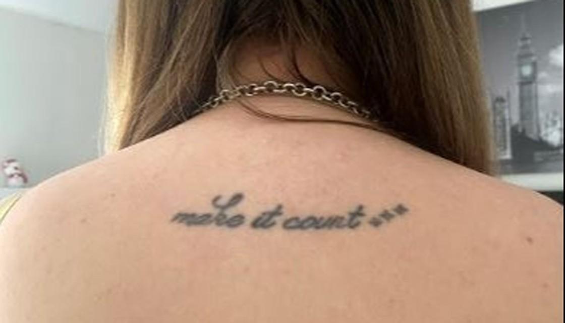 Woman's Unique Tattoo Has A Special Double Meaning - The Dodo