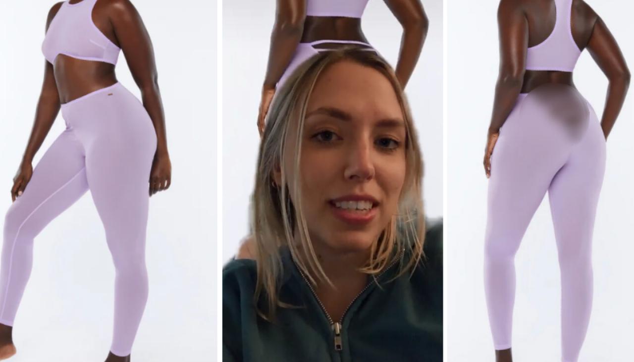 TikTok user fools internet with claim activewear supplier made  backside-exposing leggings