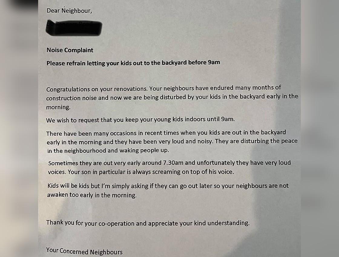 Sydney resident wants neighbour's 'noisy' children banned from being ...