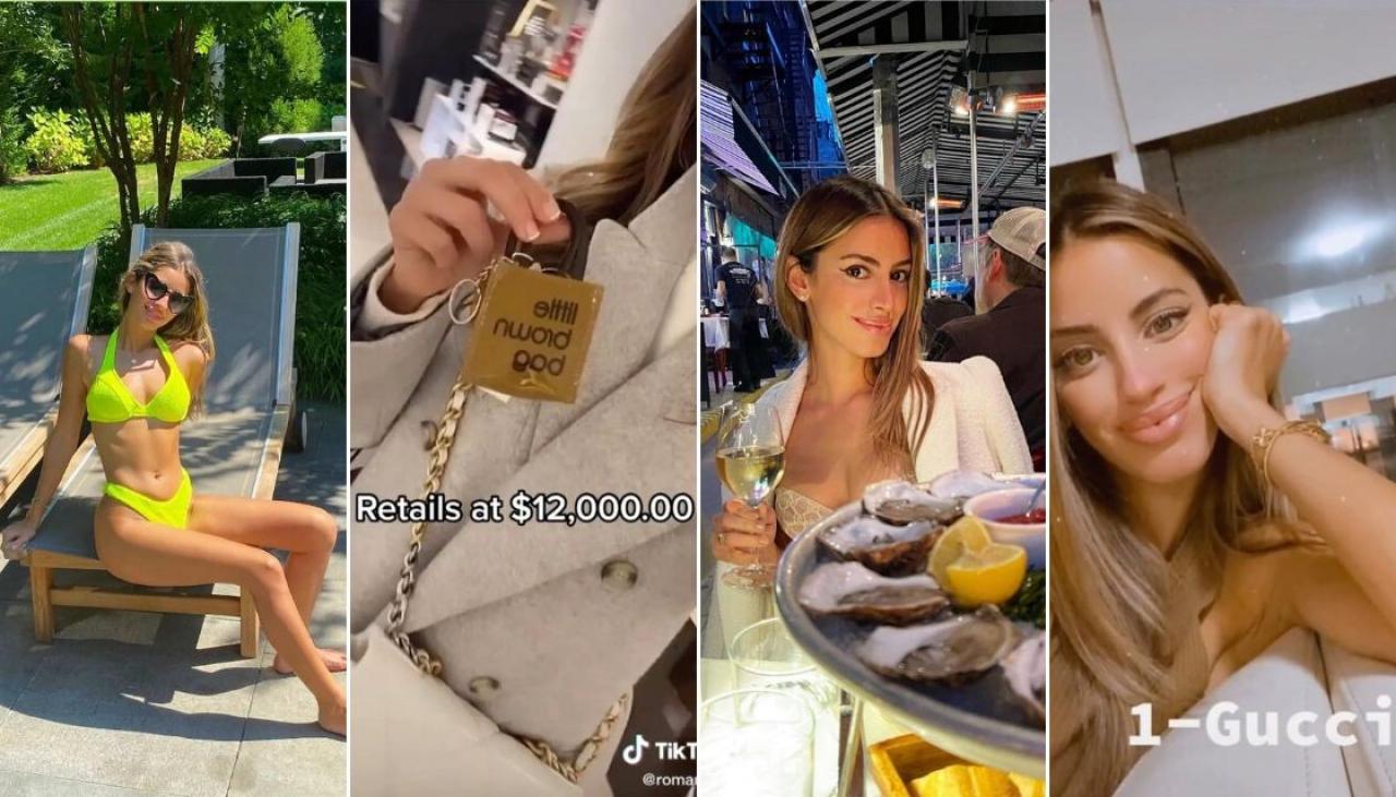 Stay-at-home daughter Roma Abdesselam's lavish lifestyle as unemployed 26-year-old who lives off wealthy parents