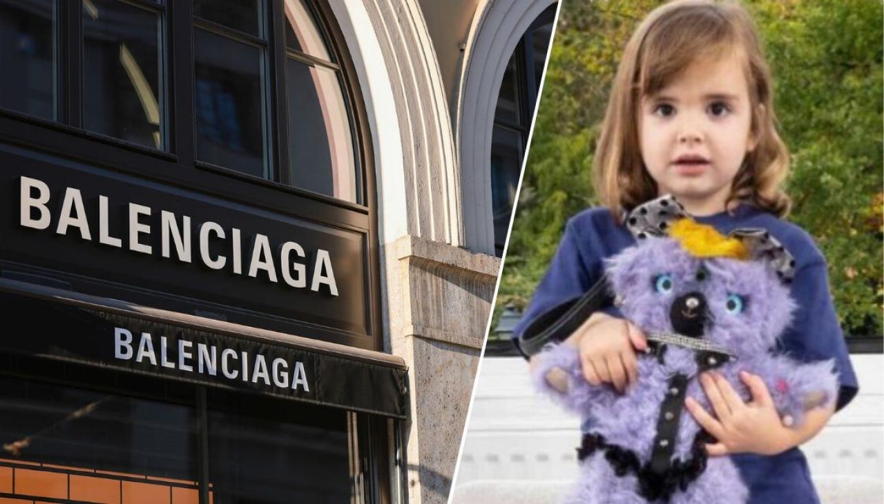 Balenciaga apologises for advertisements featuring children holding bondage  bears
