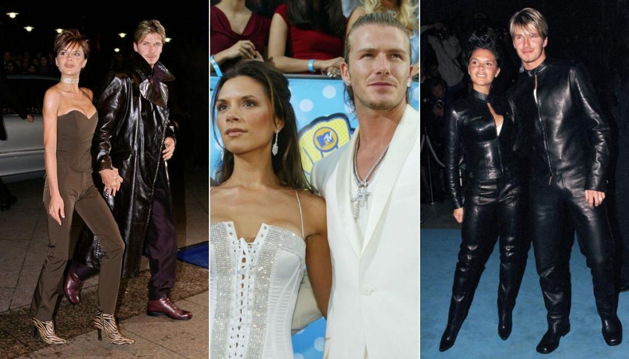 The Beckhams: A look back at some of their most memorable matching ...