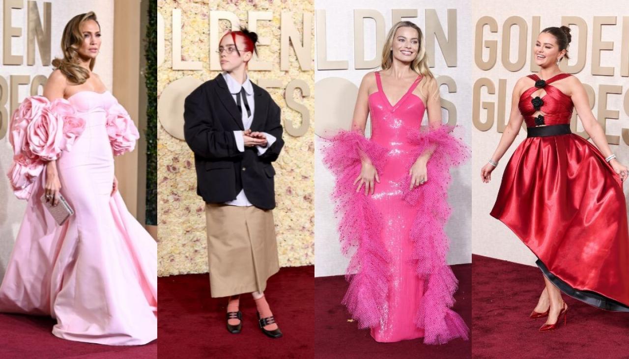 Golden Globes 2024 The red carpet hits and questionable style