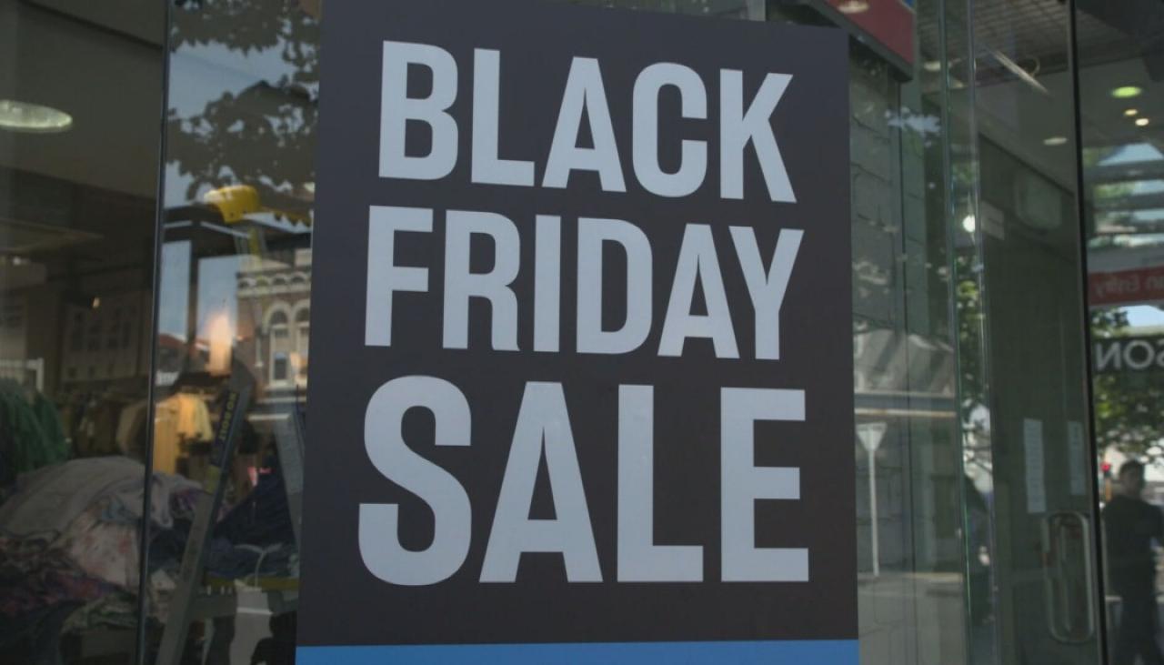 High interest rates and inflation impact Black Friday spending Newshub