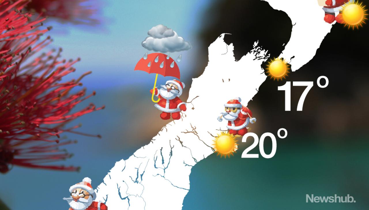 Christmas Day weather across New Zealand | Newshub