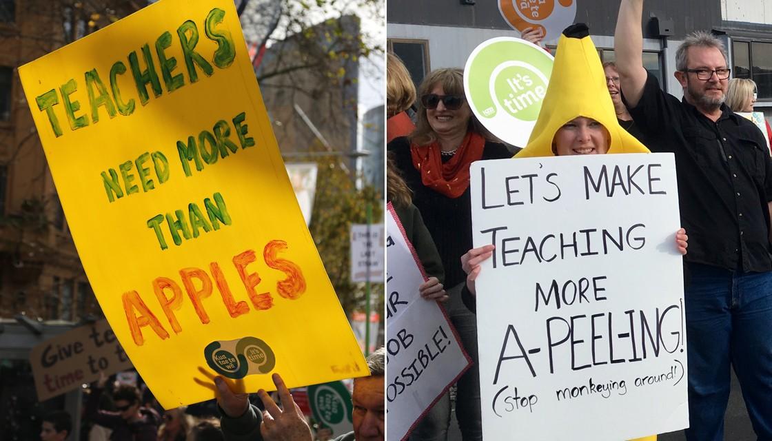 Best teacher strike protest signs you've seen? : r/Teachers