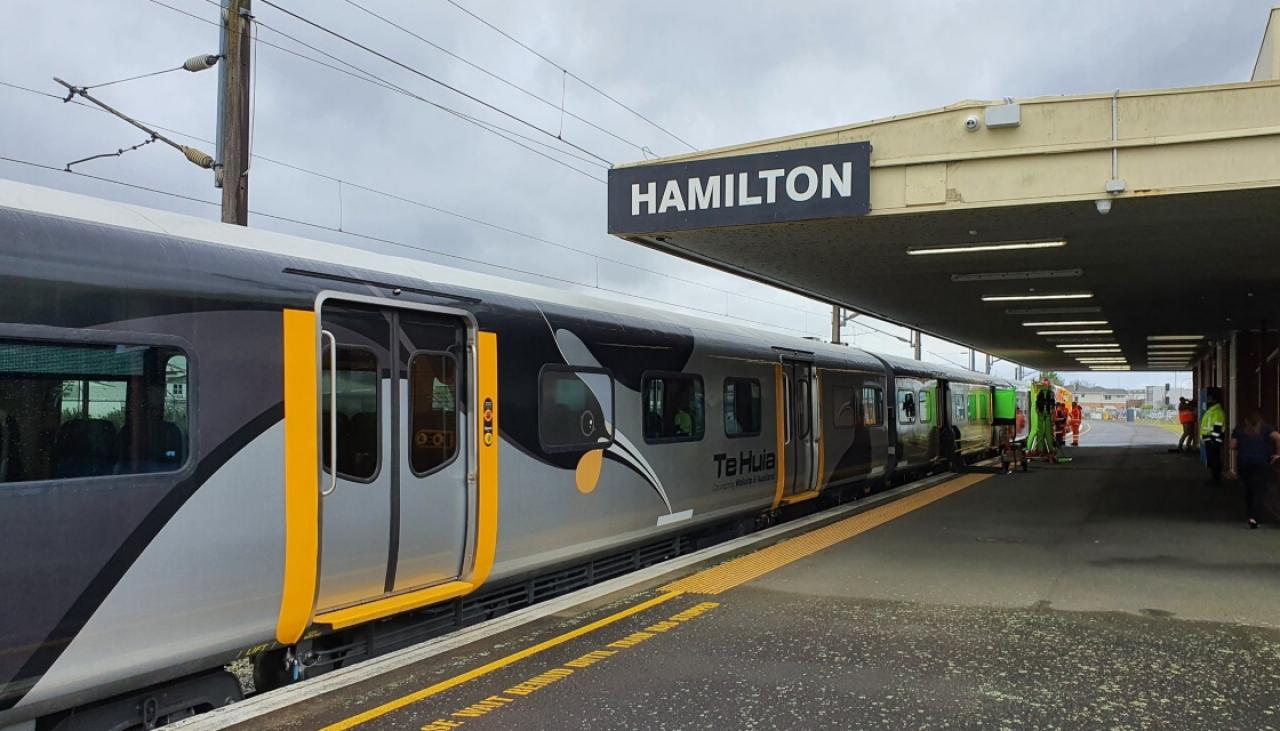'Standing room only': Te Huia 'jam-packed' on first Saturday service, would-be passengers left behind | Newshub