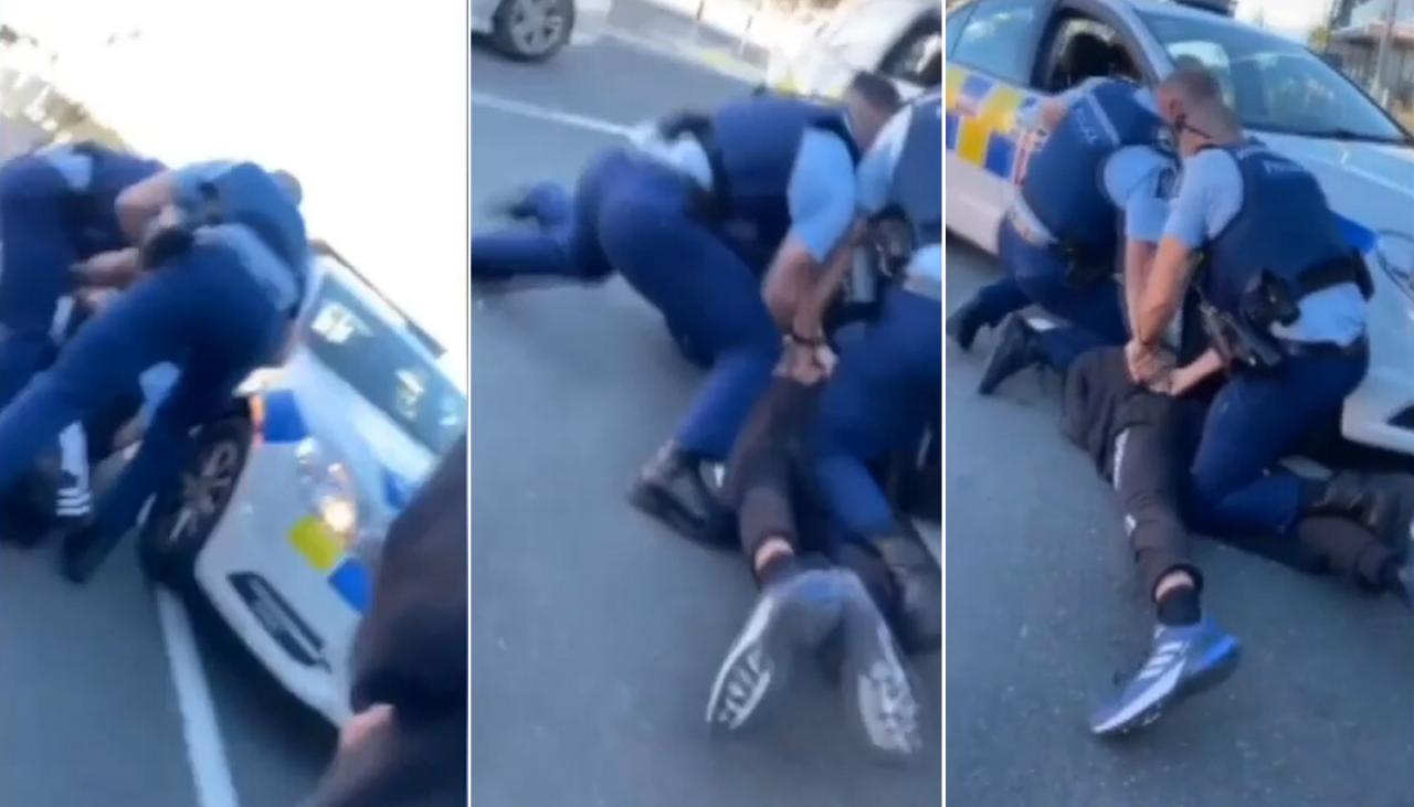 Family outraged after police officer puts knee on teenager's neck during 'disgusting' arrest in Taupō | Newshub