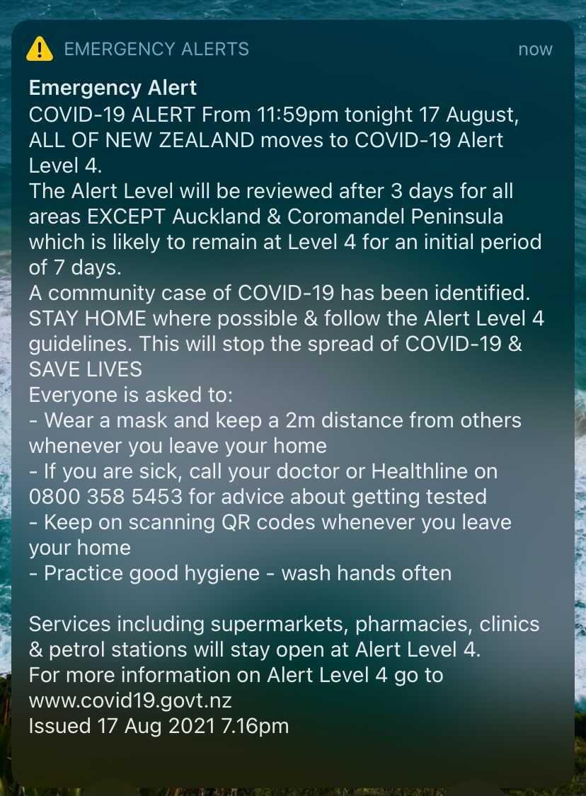 As it happened: All of New Zealand entering alert level 4 for at least
