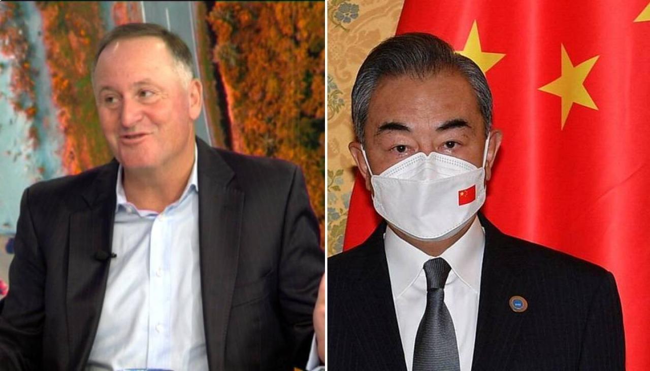 يدعو السير جون كي الحكومة إلى العمل مع الصين في المحيط الهادئ بدلاً من محاولة القضاء على الصين