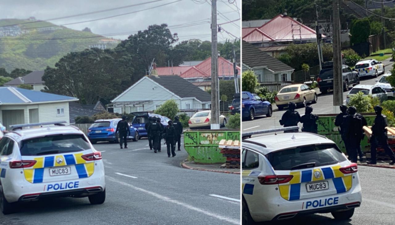 Wellington police arrest man in 60s following earlier manhunt in Khandallah  | Newshub