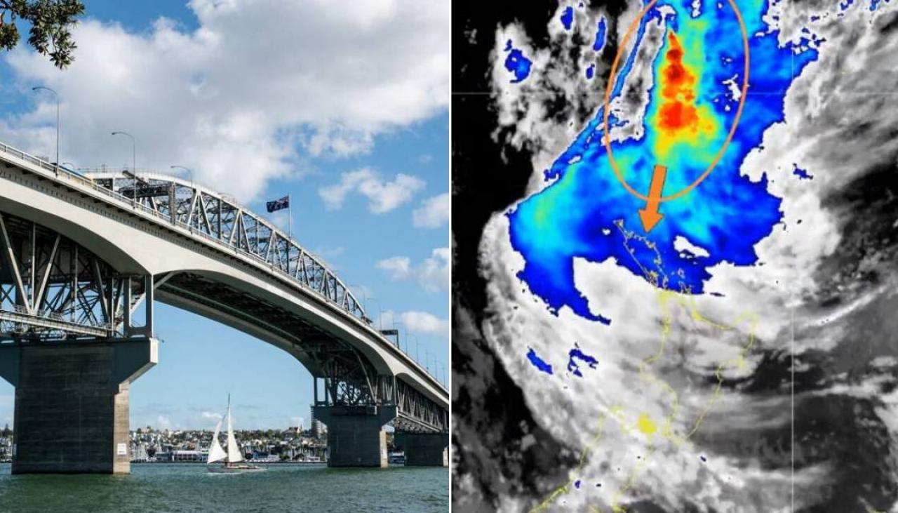 NZ weather: Transport agency warns Auckland Harbour Bridge could close as city  prepares for high winds | Newshub