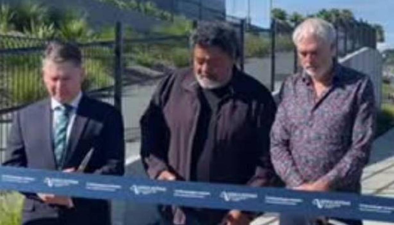 New shared path opens on Auckland's North Shore | Newshub