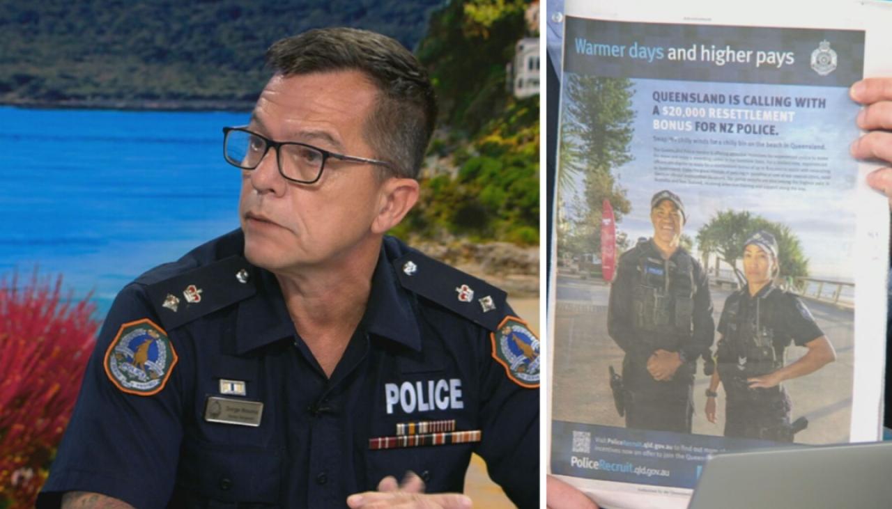 AM Exclusive: Almost 100 police officers looking to move to Australia as high  pay, benefits entice Kiwi cops | Newshub
