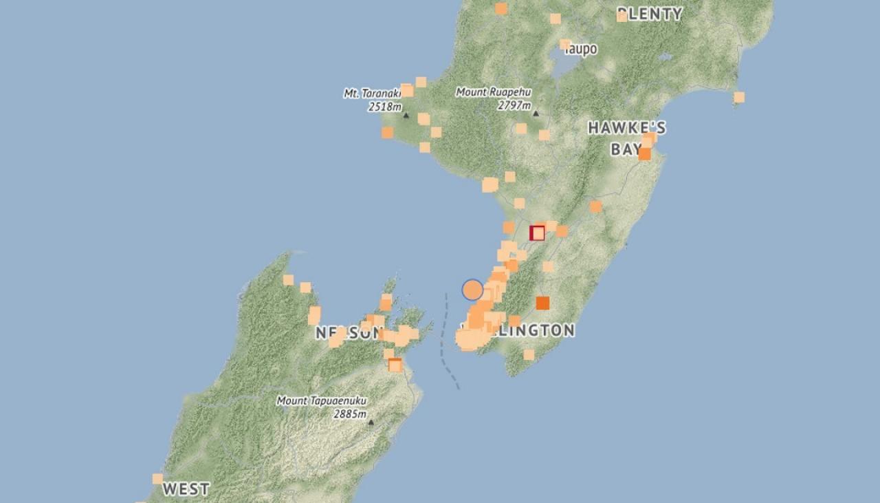 The Kapiti coast was rocked by a 4.3 magnitude earthquake