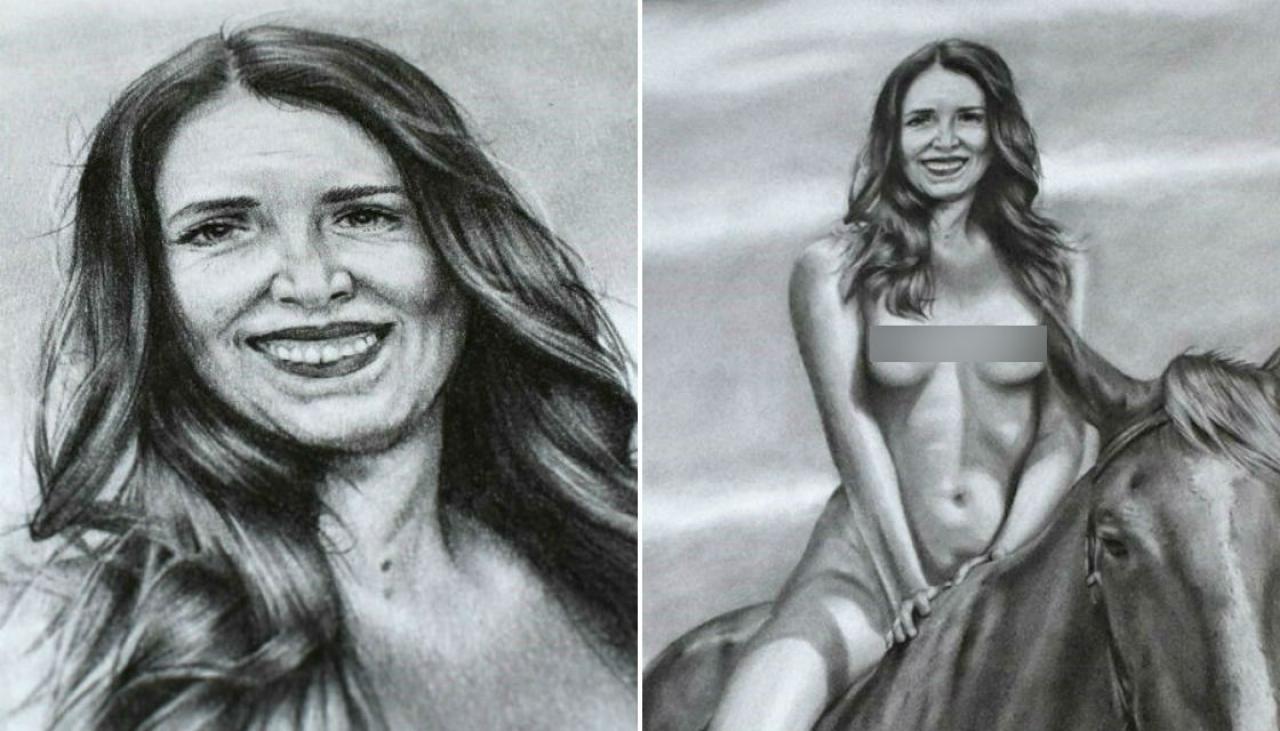 Why Trade Me removed naked Jacinda Ardern horse drawing.