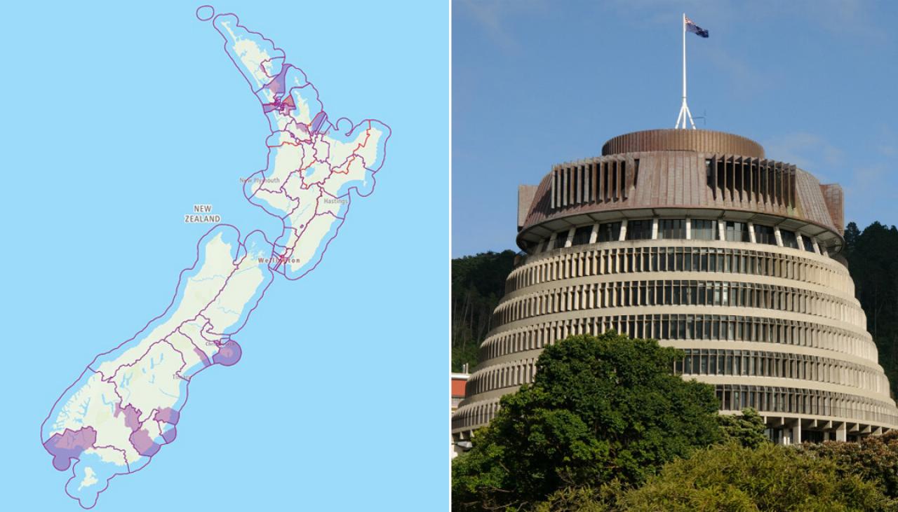 NZ Election 2020 electorate changes Adjusted boundaries, new names