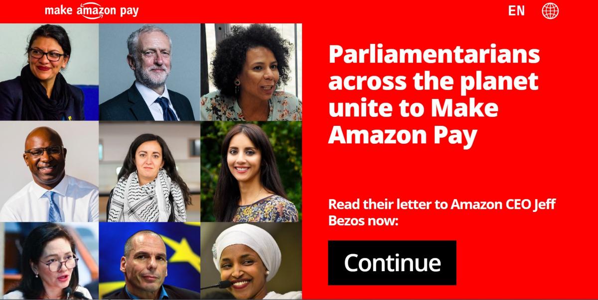 MakeAmazonPay: Golriz Ghahraman 'proud' to sign international letter urging Amazon CEO Jeff Bezos to 'pay his debts' | Newshub