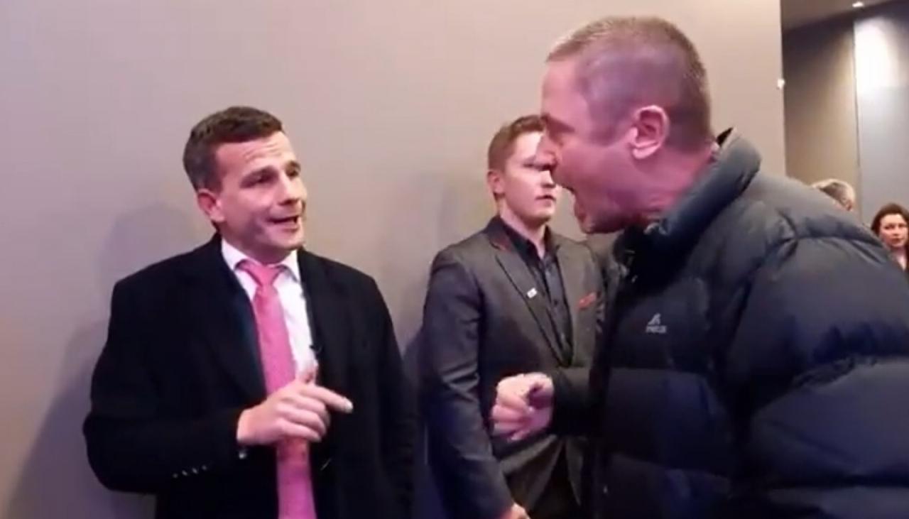 Alleged white supremacist Lee Williams fired by Synlait confronts ACT  leader David Seymour with rant about 'freedom', He Puapua | Newshub