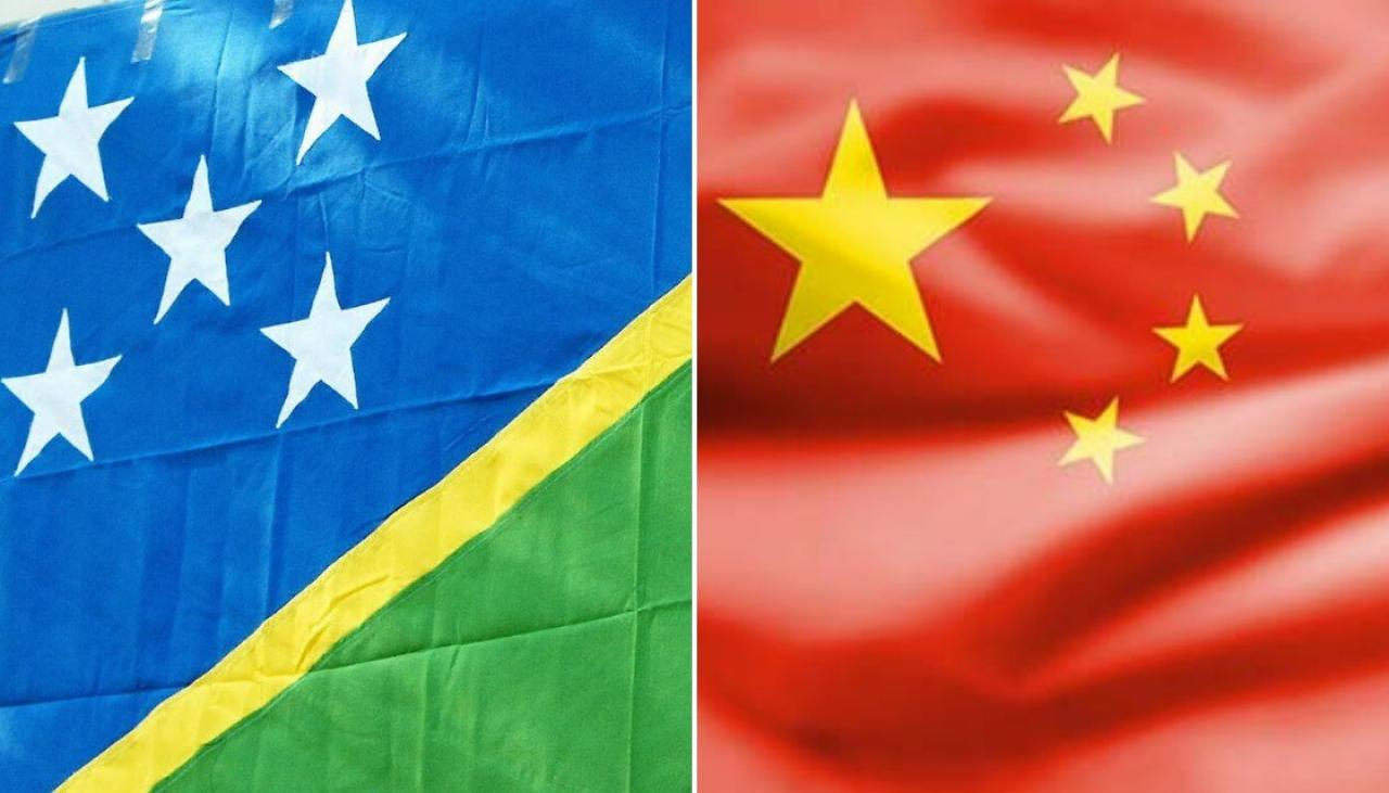 China dice que firma pacto de seguridad con Islas Salomón