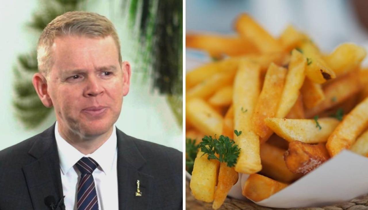 Paddy Gower Has Issues: PM Chris Hipkins refuses to rule out removing GST  on potatoes as price of hot chips soars | Newshub