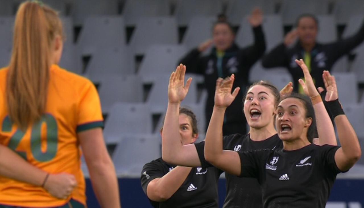 Rugby World Cup 2021 Black Ferns perform spine-tingling haka against Australia Newshub