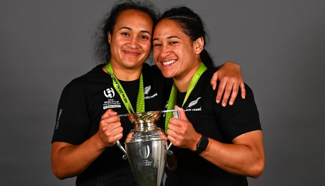 Rugby World Cup: Celebration photoshoot shows champion Black Ferns as you've never seen them | Newshub