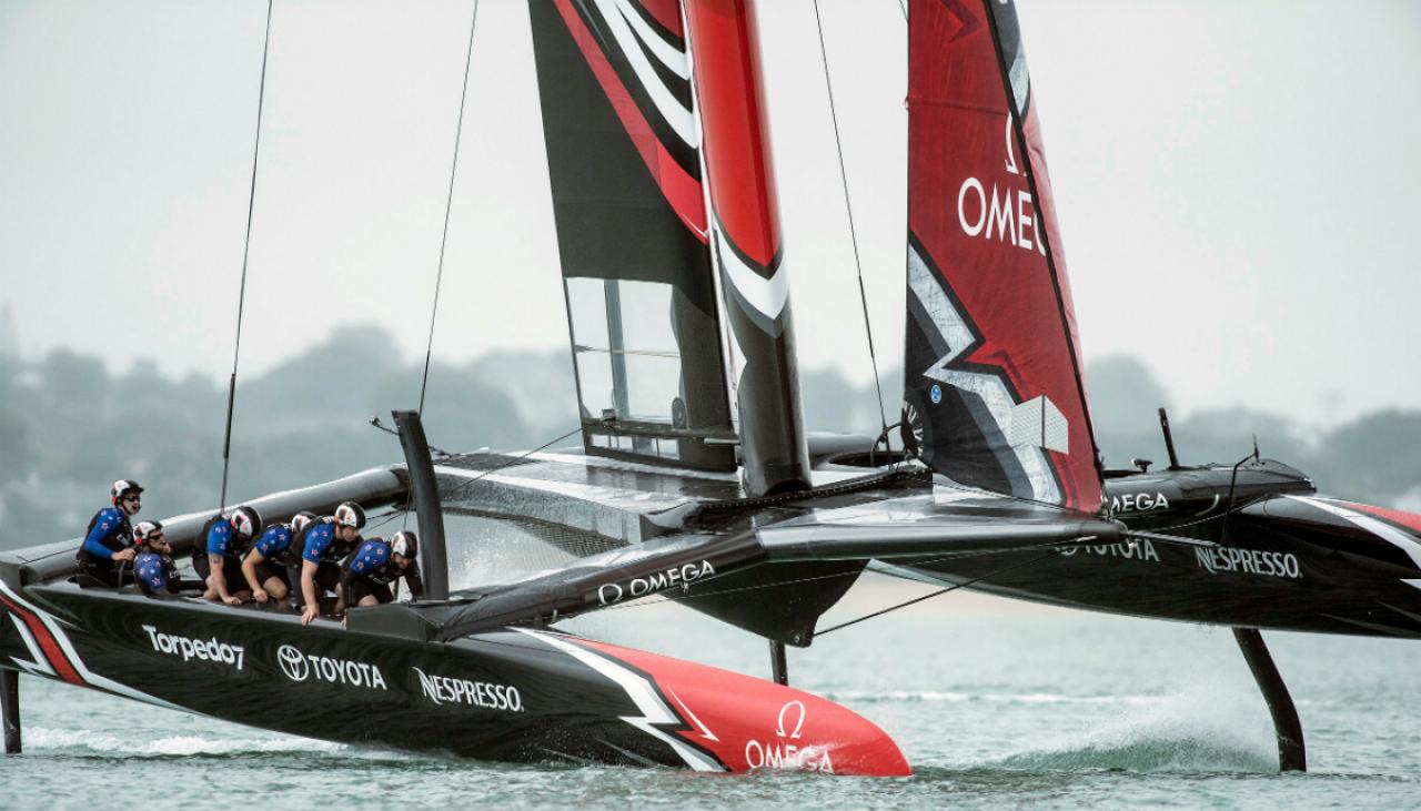 Video: Emirates Team New Zealand officially launch boat ...